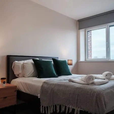 Lovely 1 Bed Apartment In Manchester - Sleeps 2 Exterior photo