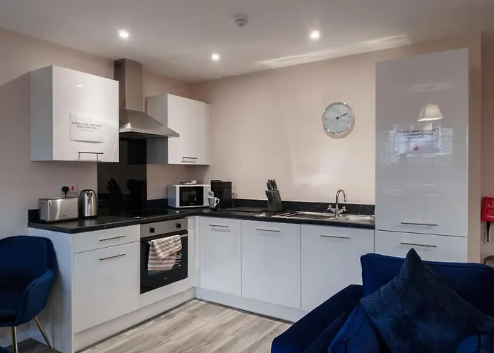 Lovely 1 Bed Apartment In Manchester - Sleeps 2